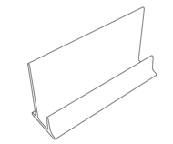 PROFIL DE DEPART 30X65X3000 MM POUR CLIN PROFIL DE DEPART 30X65X3000 MM POUR CLIN